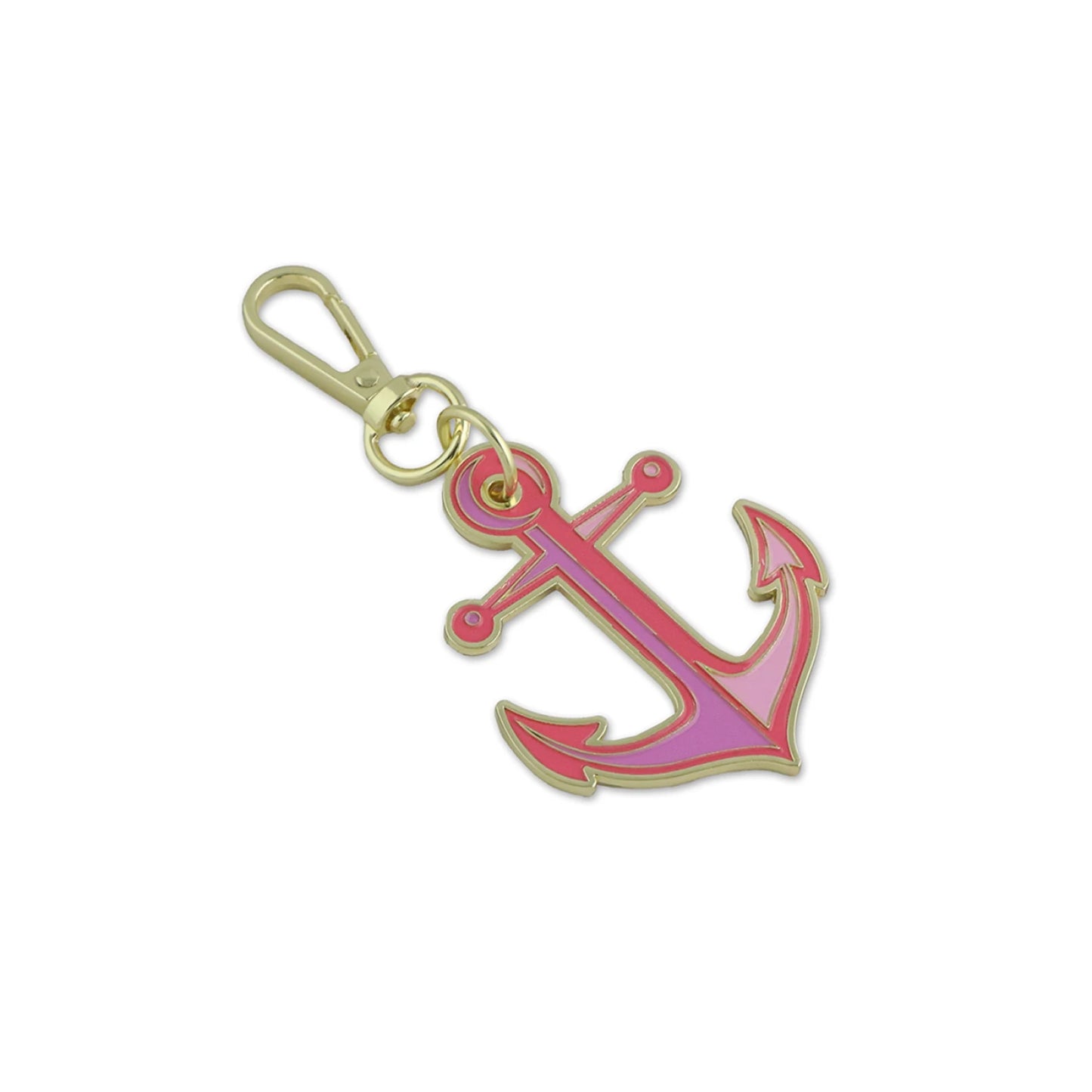 Floral Reef- Coralline Anchors Aweigh Bag Charm