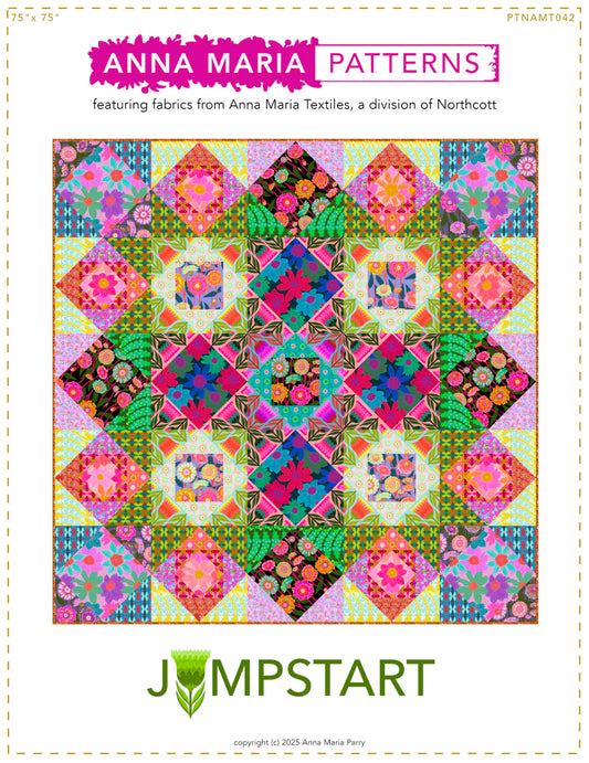 Jumpstart Quilt Pattern with template