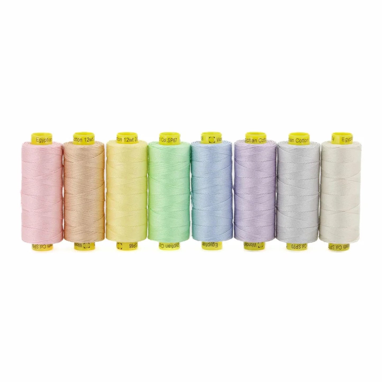 WonderFil Spagetti Color Set: Frostings, 8 Spools