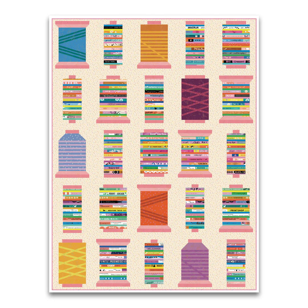 Spoolin' Around Quilt Pattern