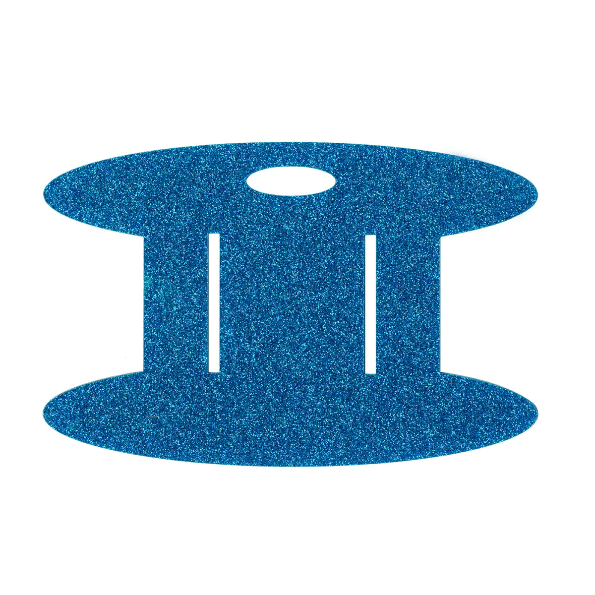 Binding Wrap and Store Spool:  Blue Glitter