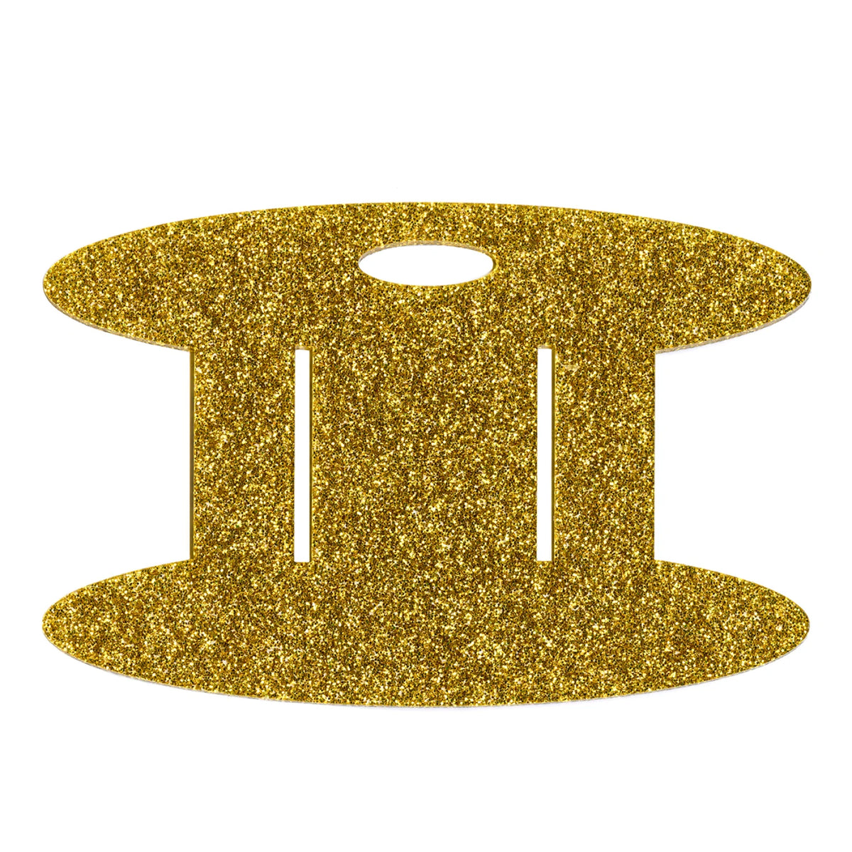 Binding Wrap and Store Spool:  Gold Glitter