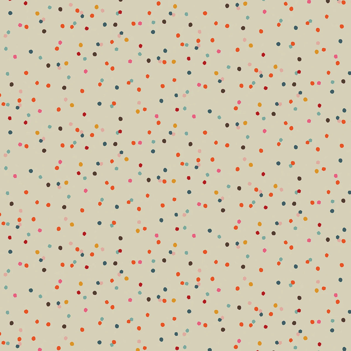 Fine Folk- Linen Confetti: Sold by the 1/2 yard