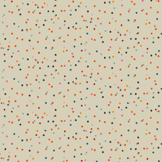 Fine Folk- Linen Confetti: Sold by the 1/2 yard