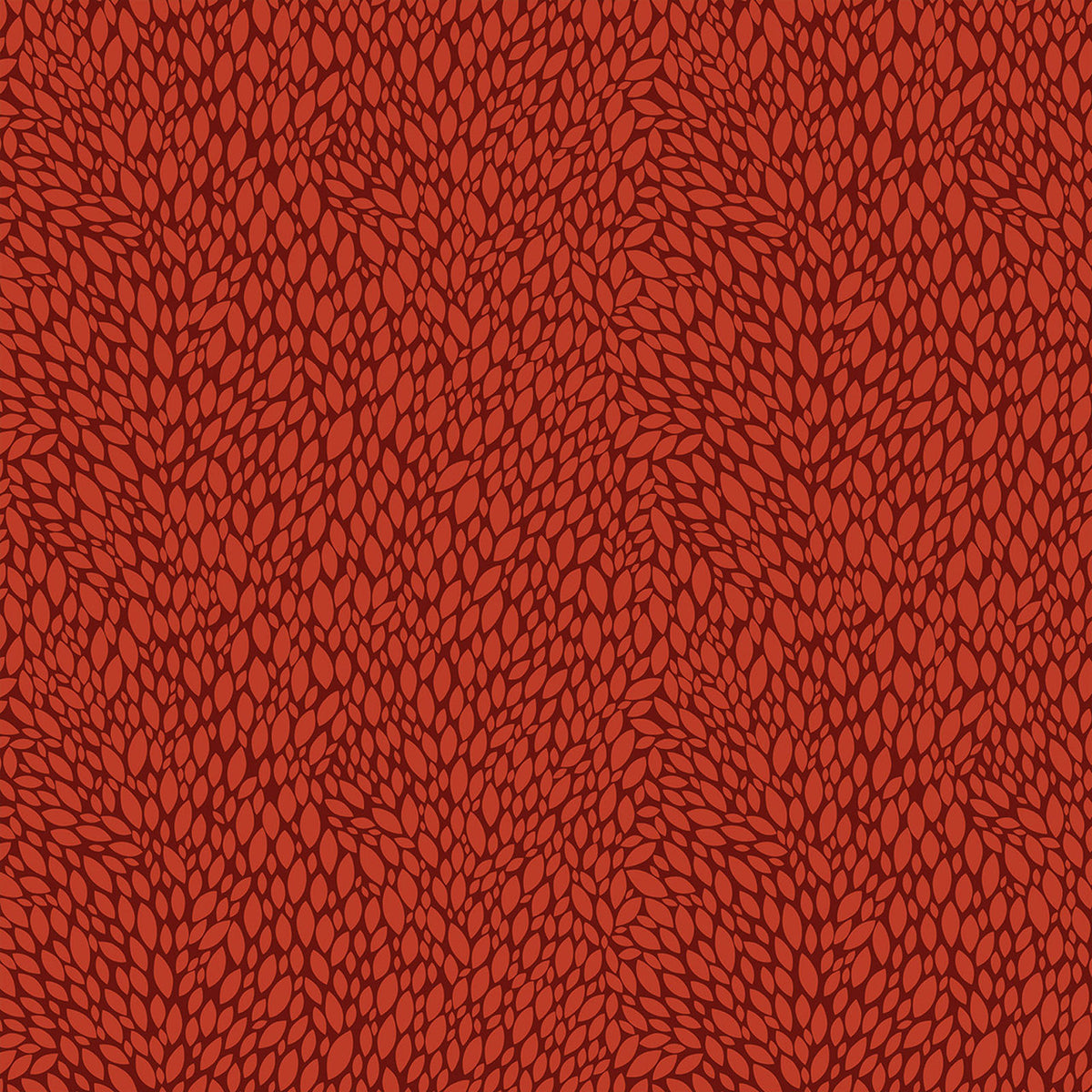 New Forest- Rust Fallen Leaves: Sold by the 1/2 yard