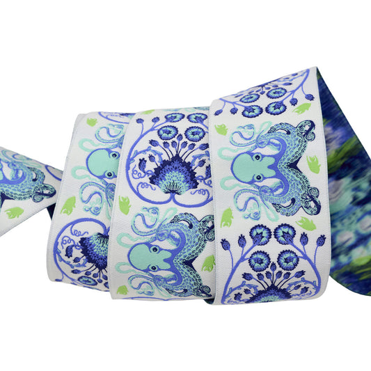 Octogarden- Marine 1 7/8" Ribbon: Sold by the Yard