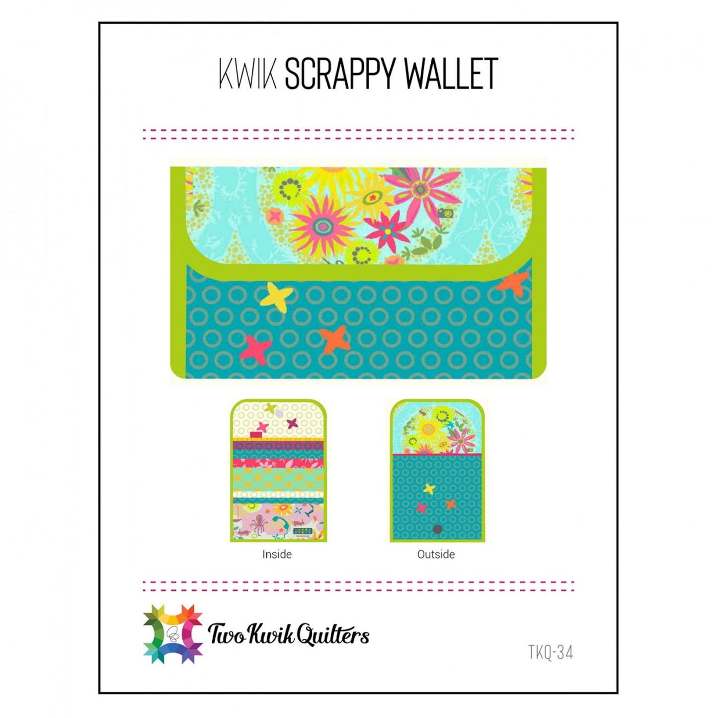 Kwik Scrappy Wallet Pattern