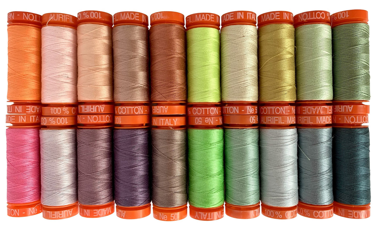 Tula Pink Neons & Neutrals Thread Collection 20 Spools