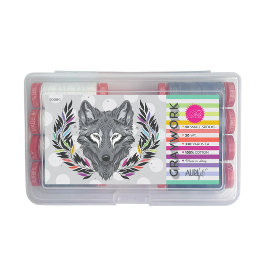 Tula Pink's Graywork: 10 Small Spools