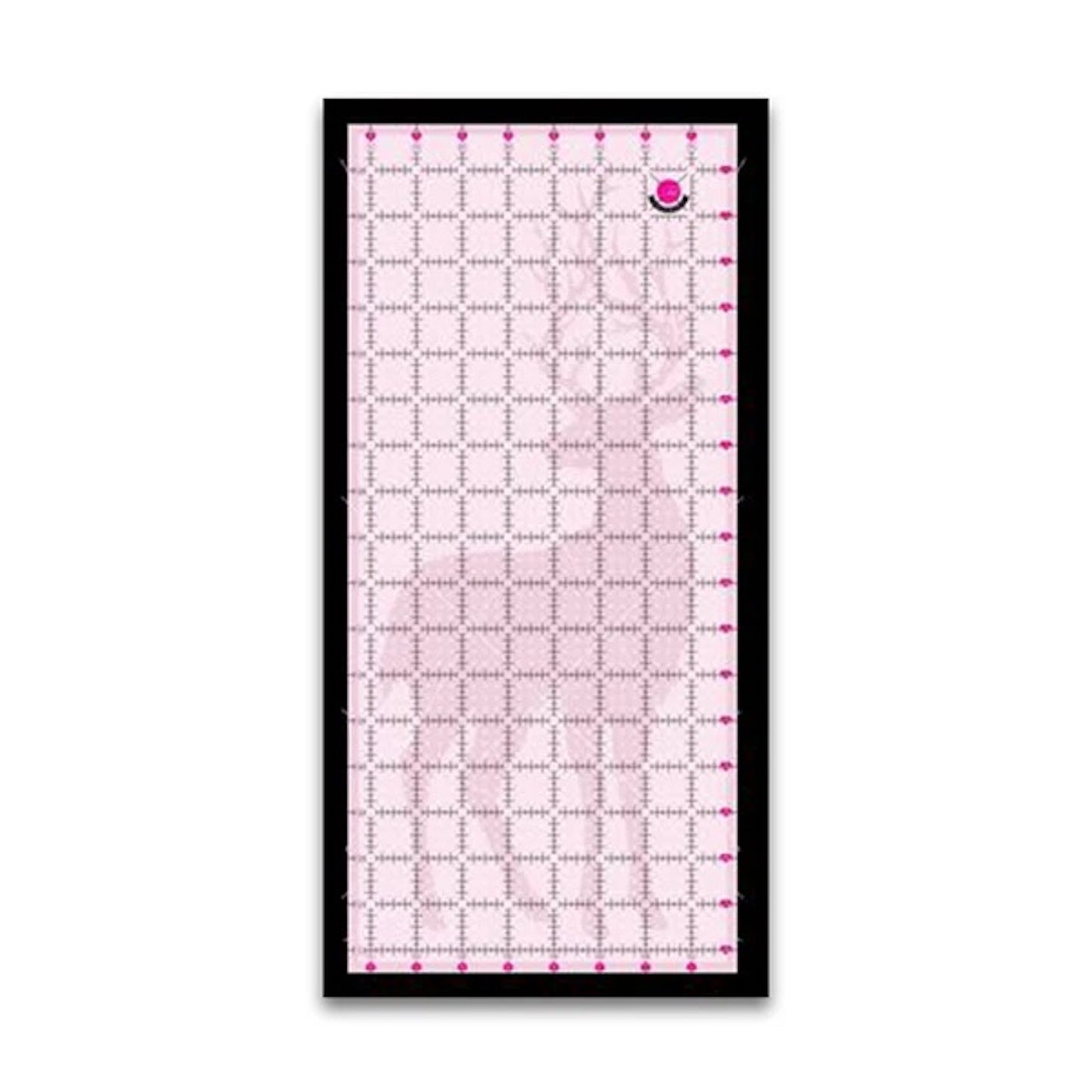 Tula Pink 8.5" x 18.5" Nonslip Deer Ruler