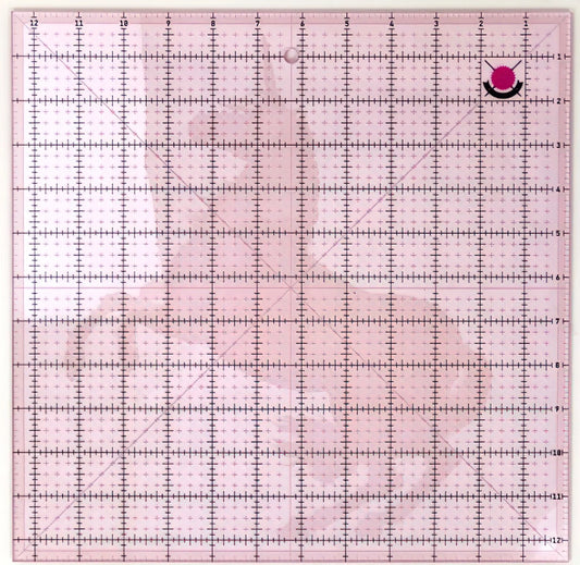 Tula Pink 12.5" Square Non Slip Unicorn Ruler