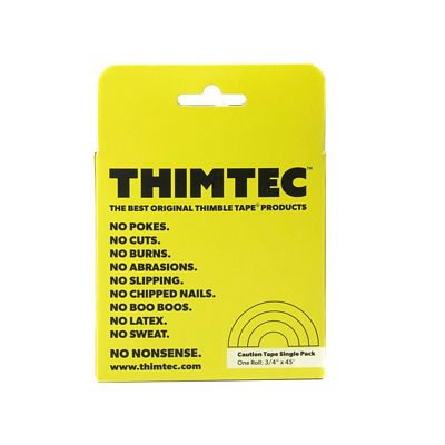 Thimtec Thimble Tape: Caution Tape Yellow