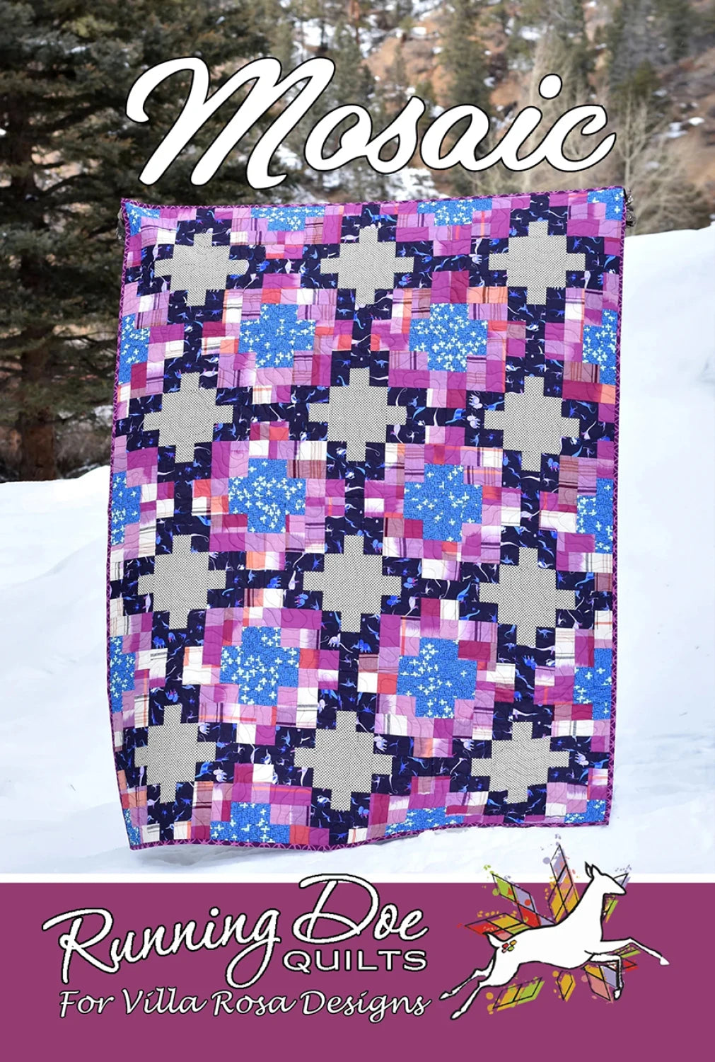 Mosaic Quilt Pattern (Cardstock)