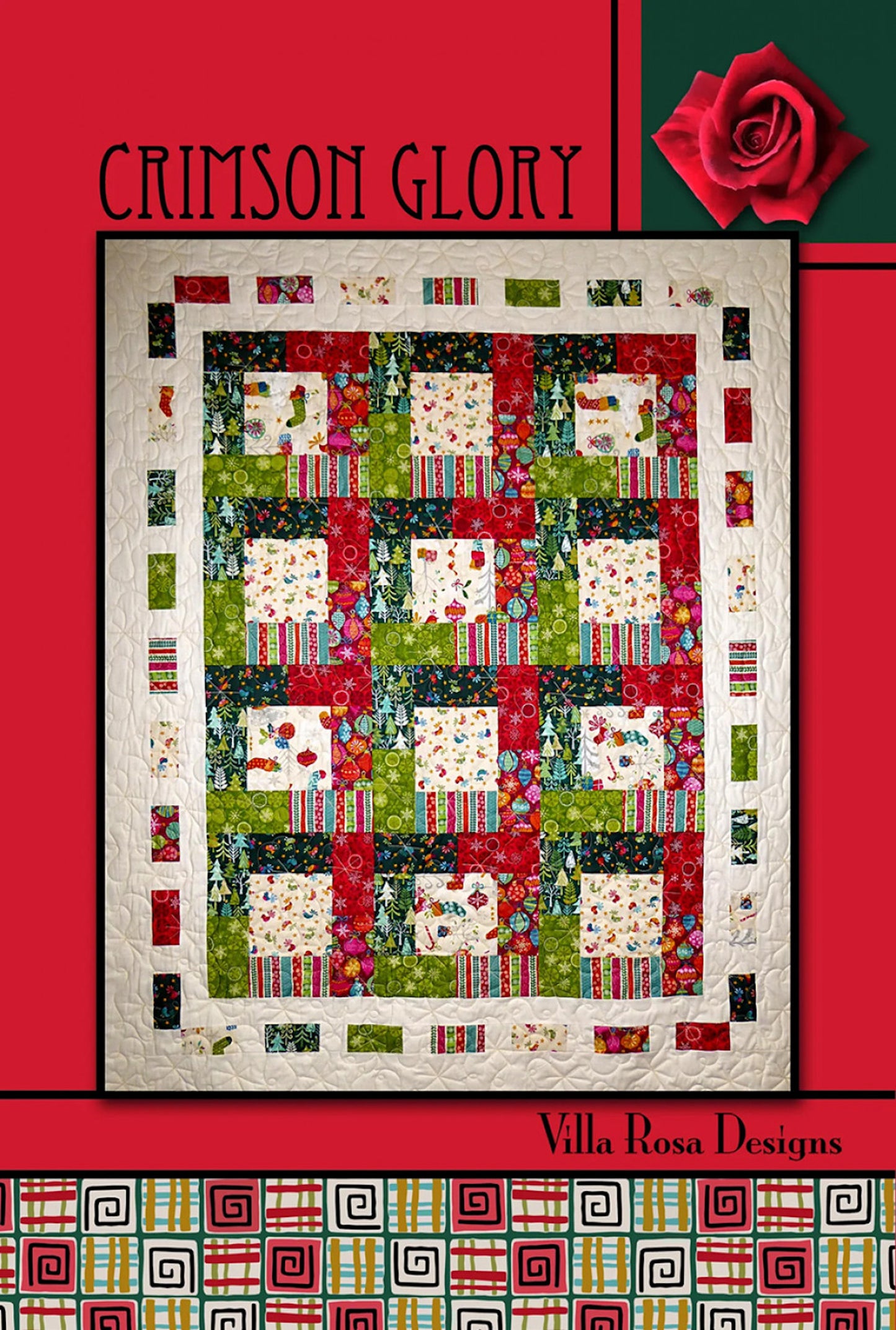 Crimson Glory Quilt Pattern