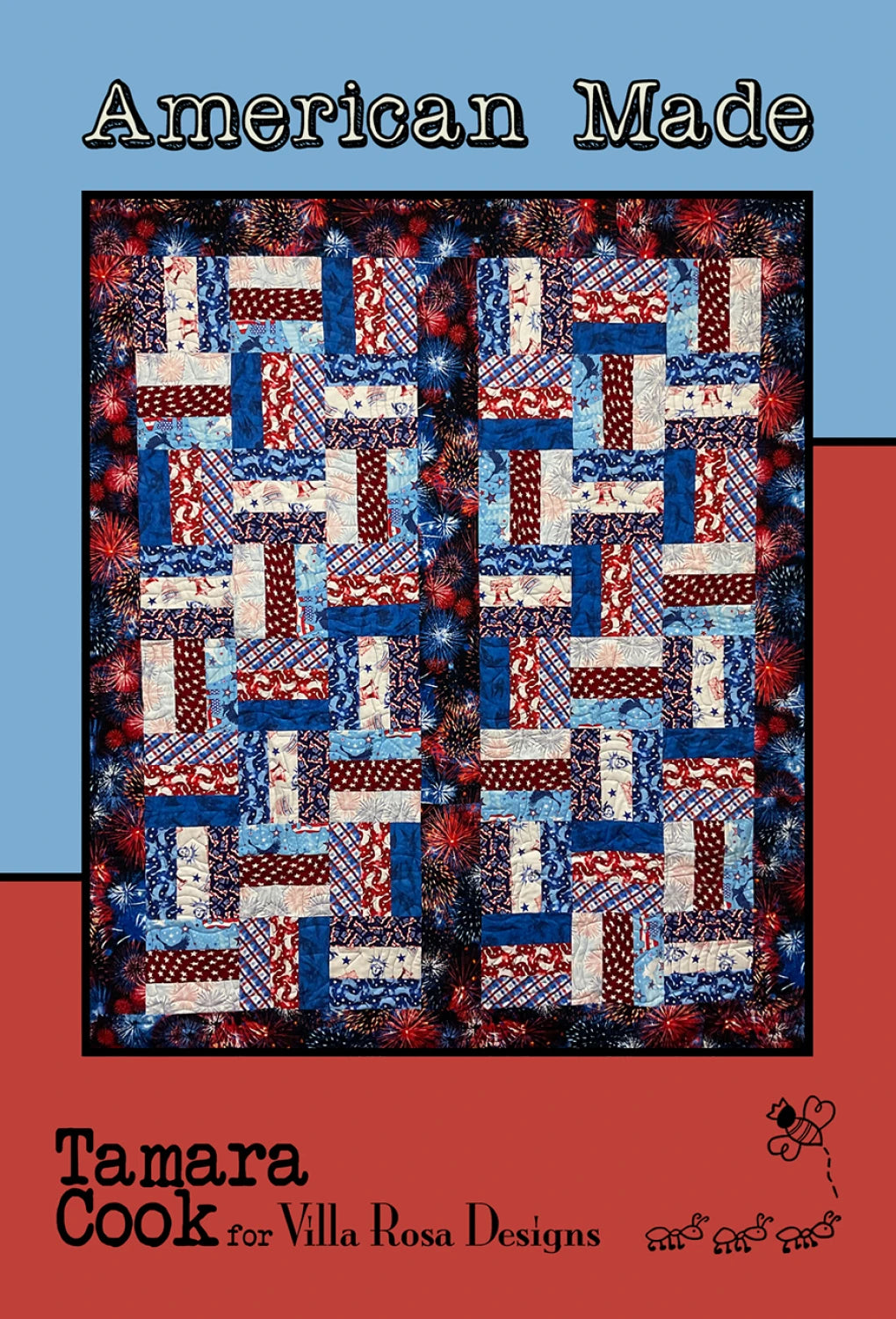 American Made Quilt Pattern (Cardstock)