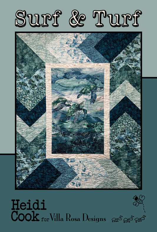 Surf & Turf Quilt Pattern (Cardstock)