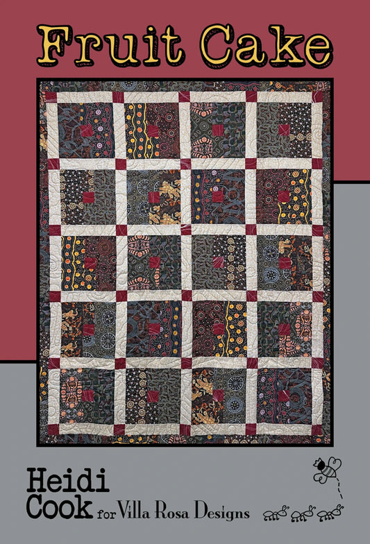 Fruit Cake Quilt Pattern (Cardstock)