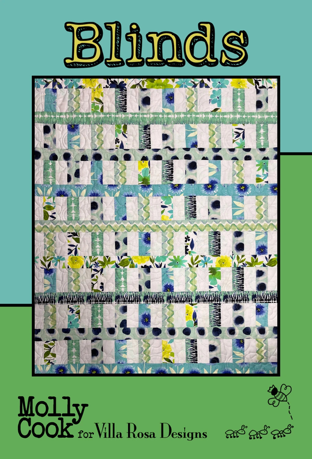 Blinds Quilt Pattern (Cardstock)