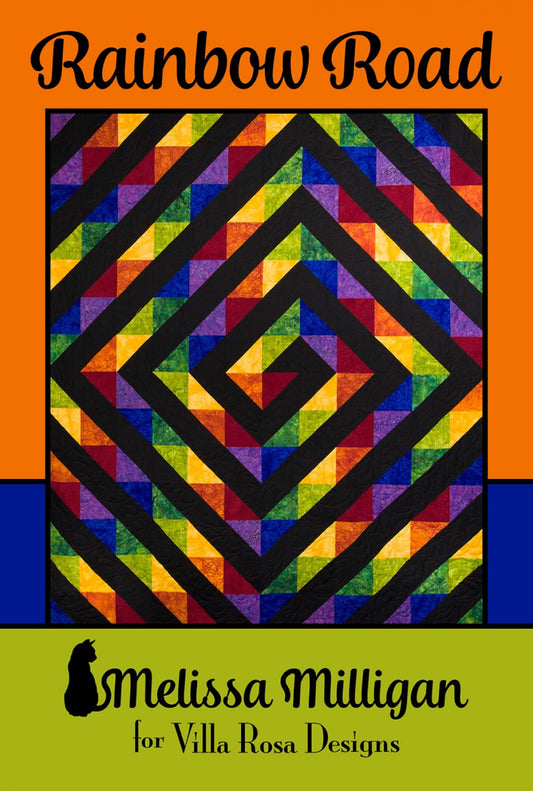 Rainbow Road Quilt Pattern