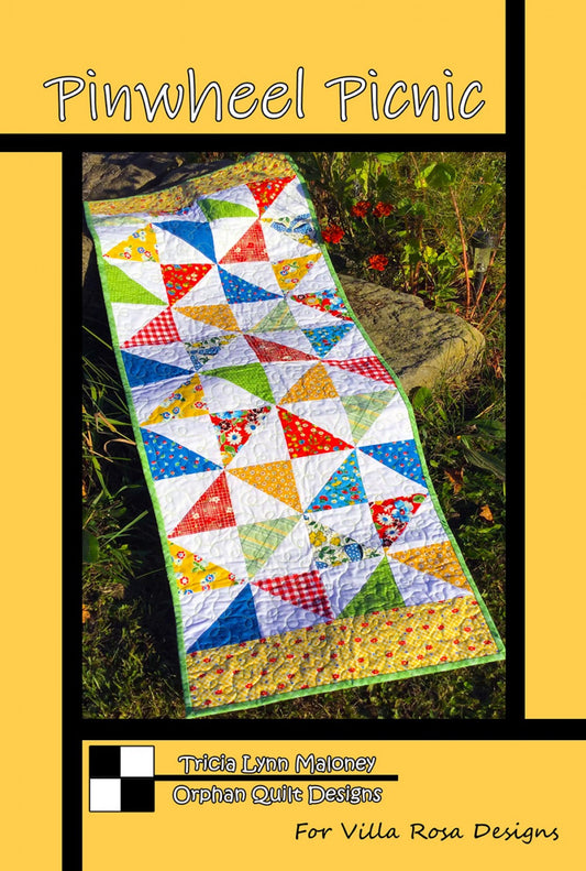 Pinwheel Picnic Table Runner Pattern