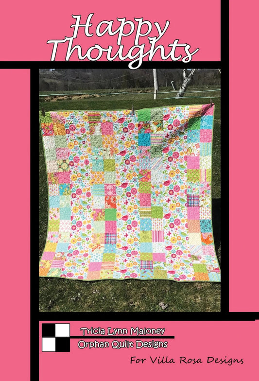 Happy Thoughts Quilt Pattern(Cardstock)