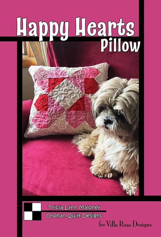Happy Hearts Pillow Pattern