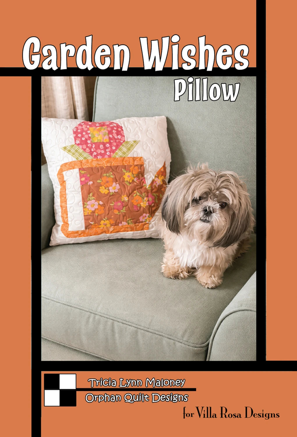 Garden Wishes Pillow Pattern(Cardstock)