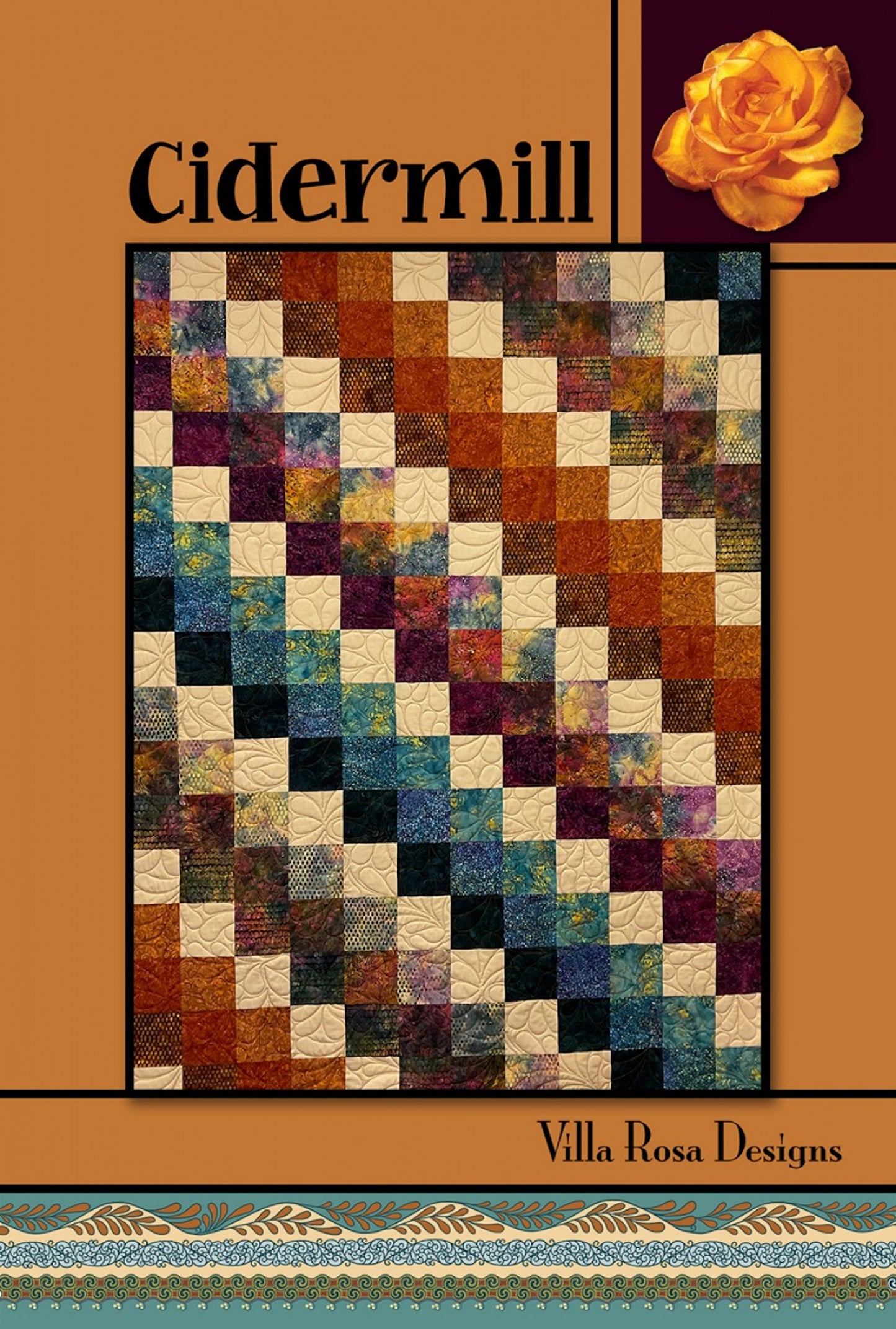 Cidermill Quilt Pattern: Villa Rosa Designs (Cardstock)