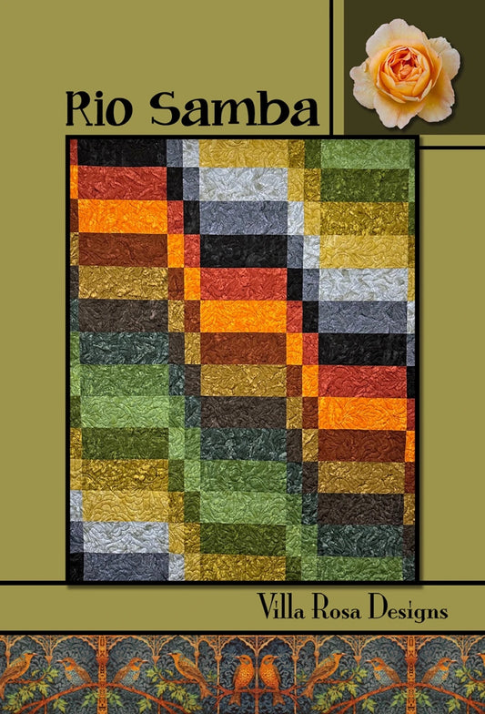 Rio Samba Quilt Pattern (Cardstock)