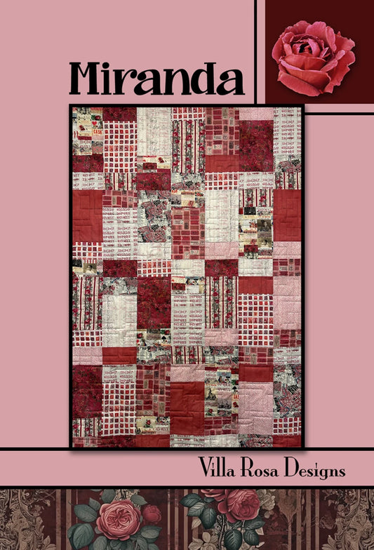 Miranda Quilt Pattern (Cardstock)