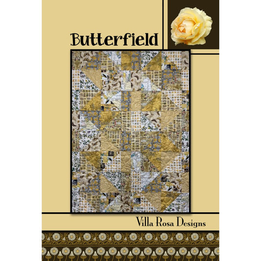 Butterfield Quilt Pattern (Cardstock)