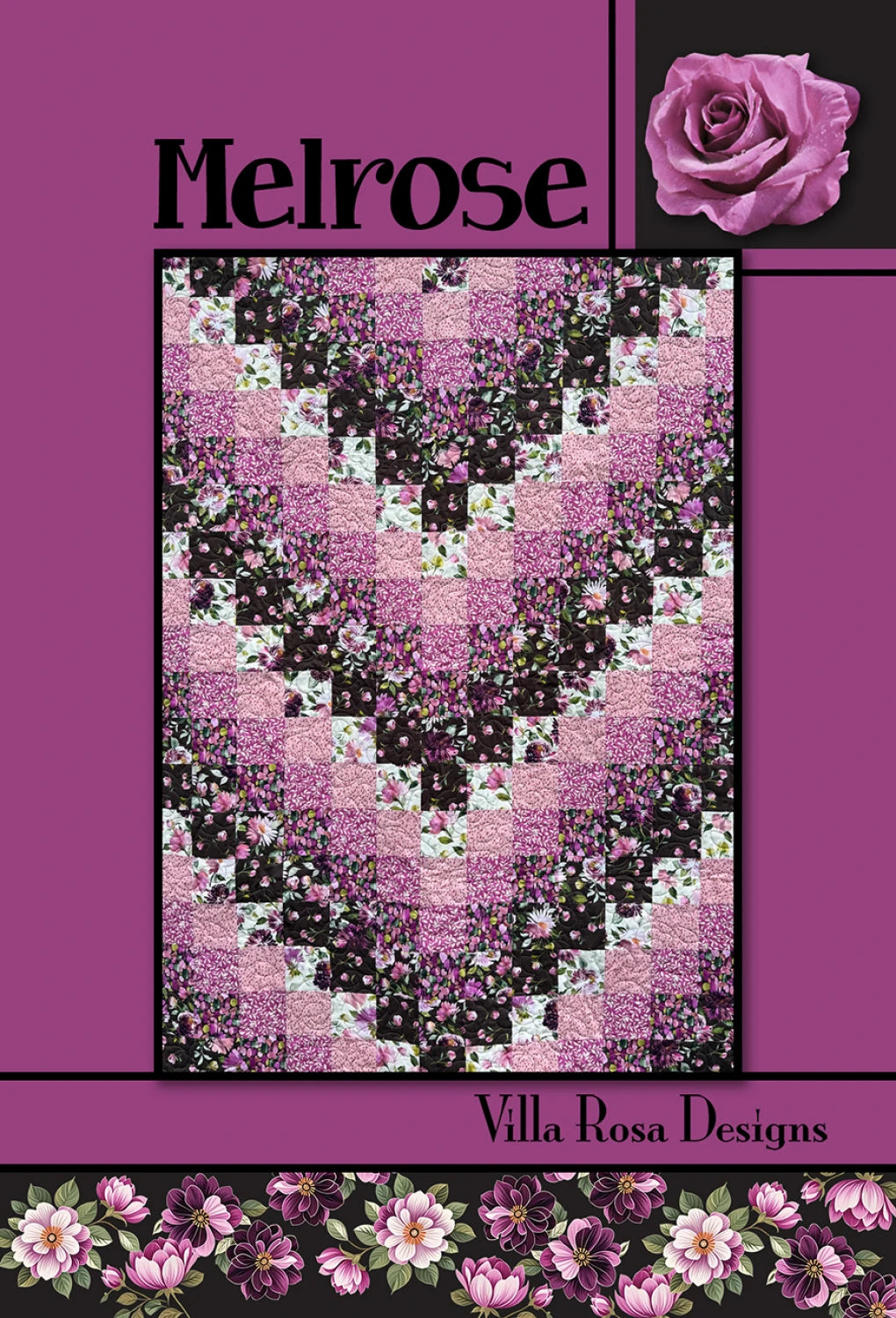Melrose Quilt Pattern (Cardstock)