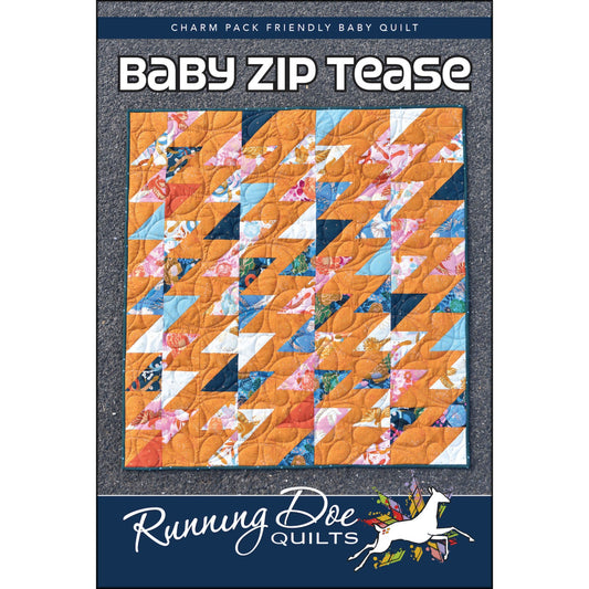Baby Zip Tease Quilt Pattern (Cardstock)