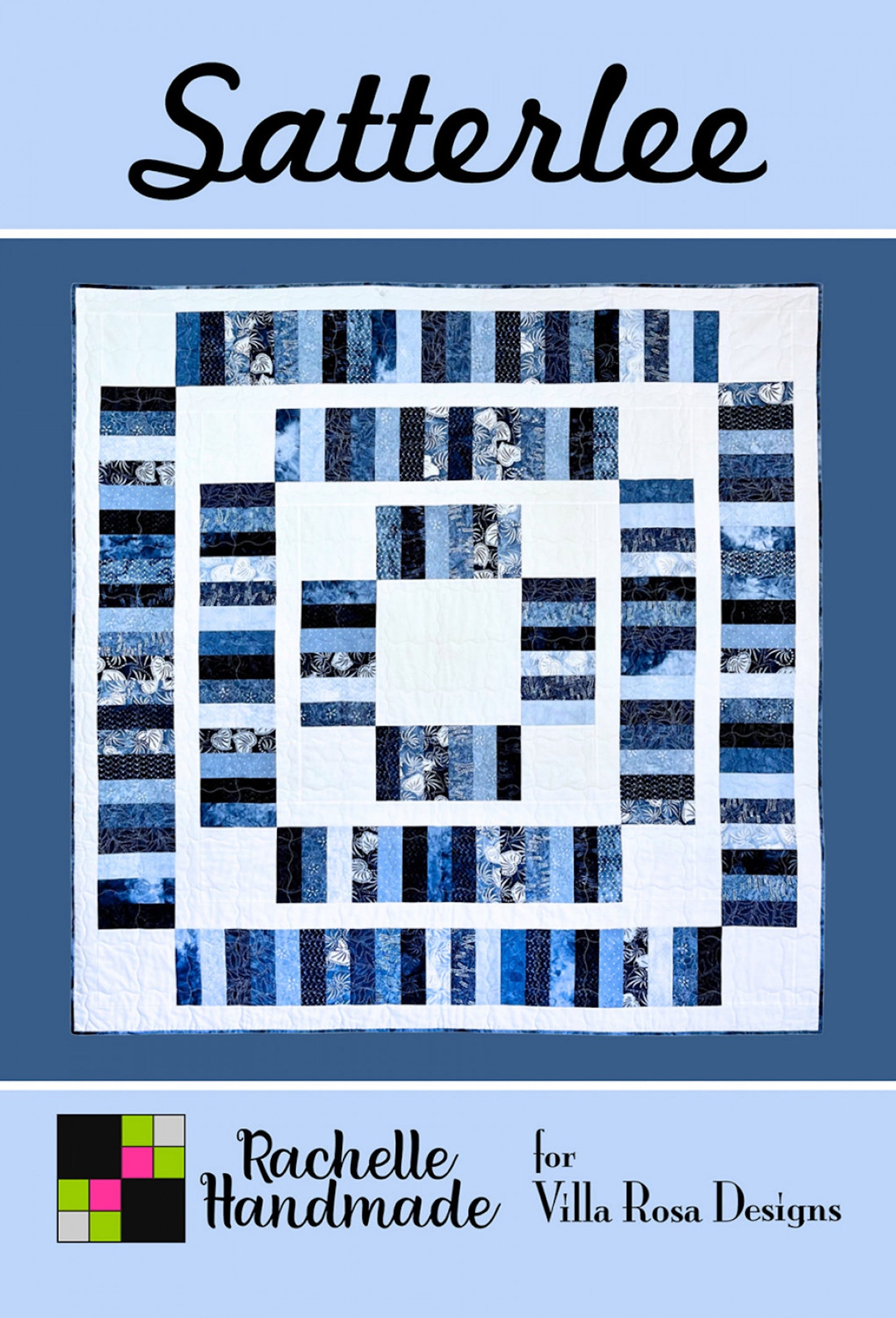 Satterlee Quilt Pattern (Cardstock)