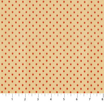 Garden Variety- Butterscotch Droplets: Sold by the 1/2 yard