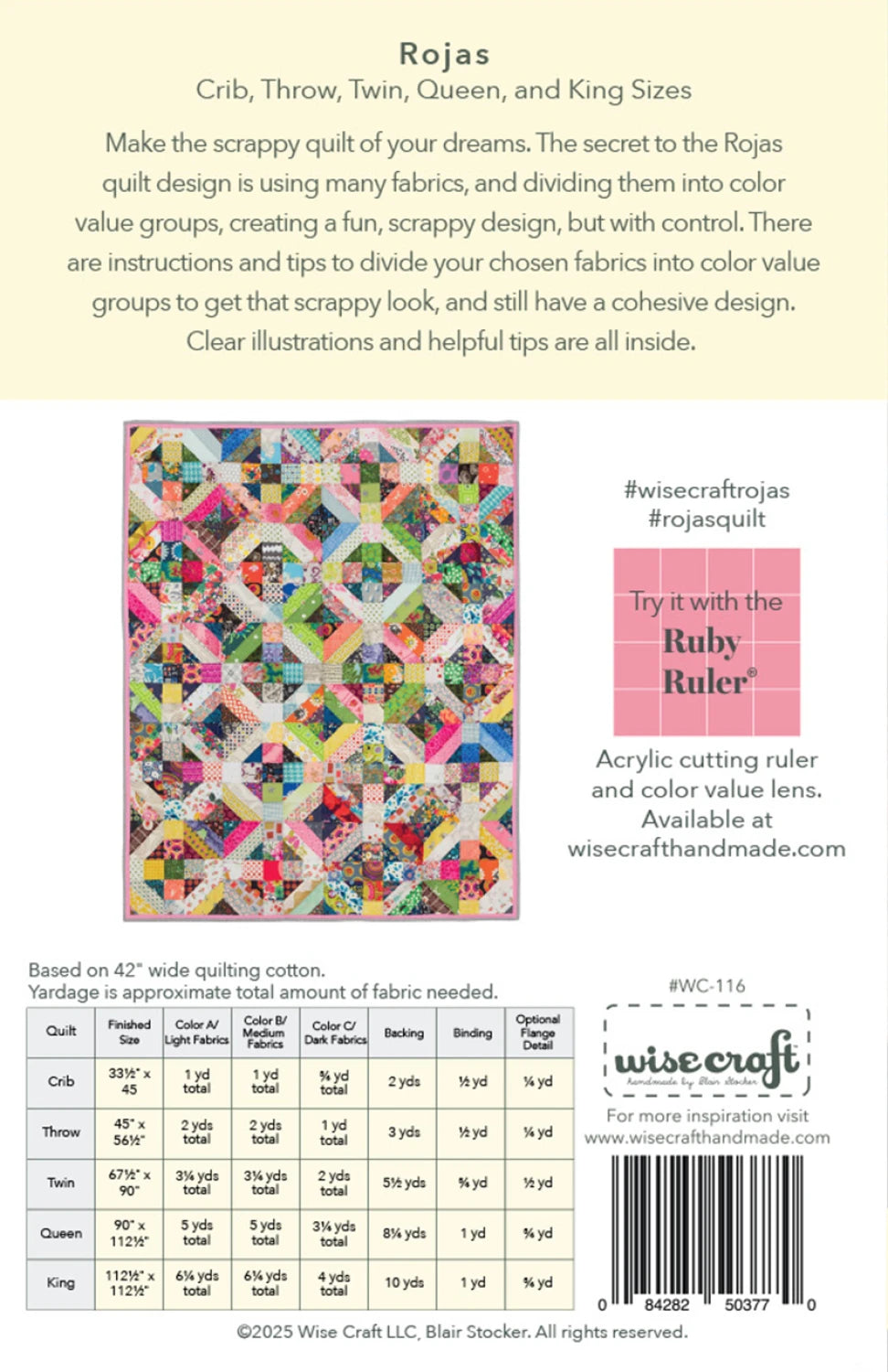 Rojas Quilt Pattern