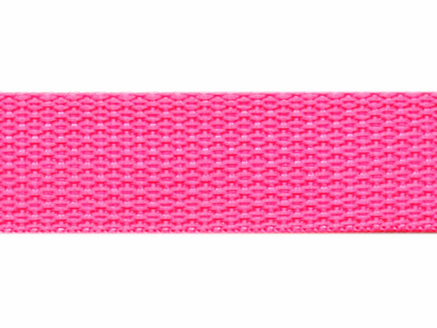 PolyPro 1" Webbing- Hot Pink