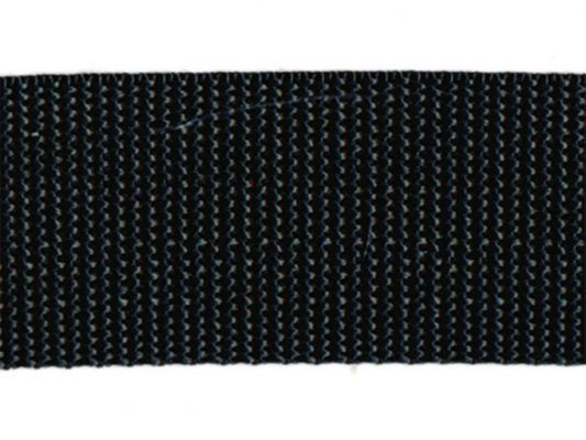 PolyPro 1.5" Webbing- Black: Sold By the Yard