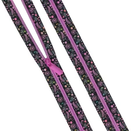 Prince Charming Deja Vu- Dandelion Zipper Tape: 3 yards