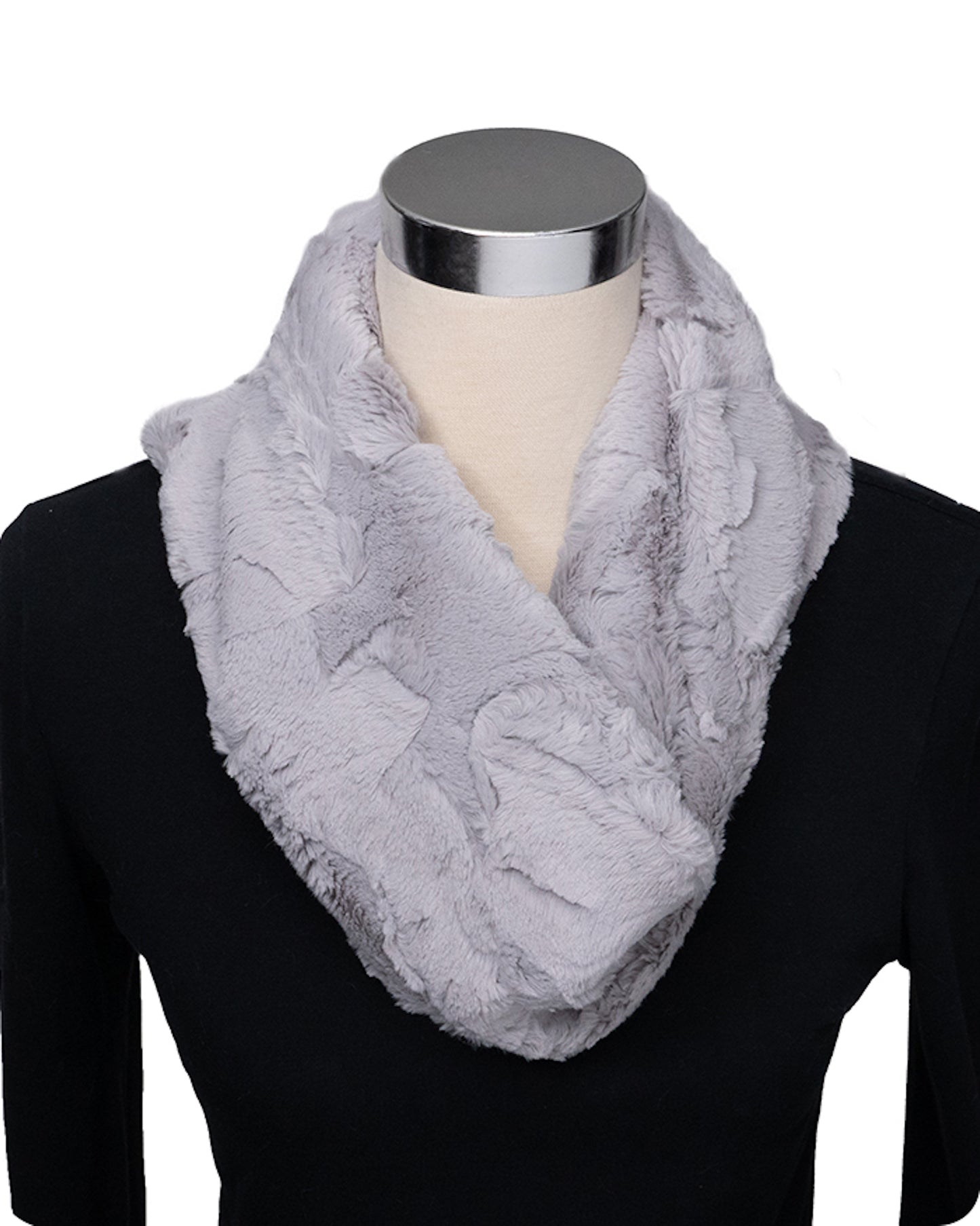 Infinity Scarf Cuddle Kit- Silver
