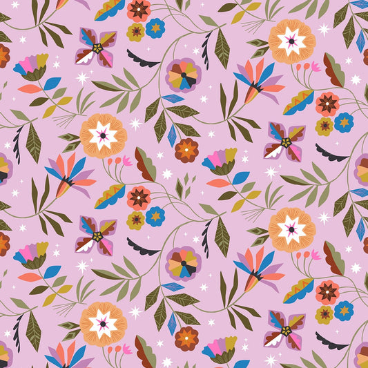 Desert Moon- Desert Bloom: Sold by the 1/2 yard