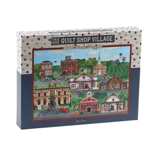 Tara Reed- Quilt Shop Village 1000PC Puzzle