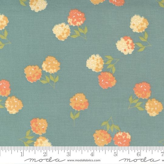 Cozy Up- Blue Skies Clover Floral