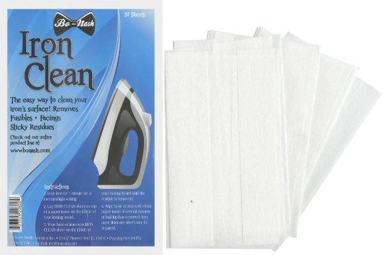 Iron Clean by Bo-Nash / 10 pack Cleaning Sheets