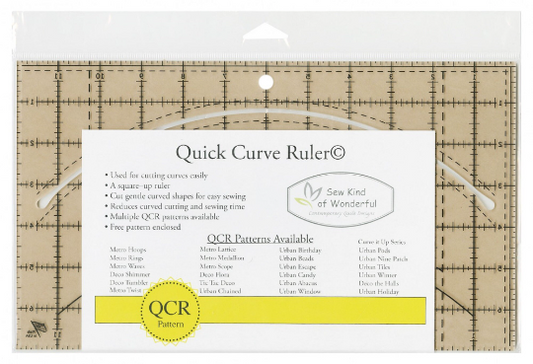 Quick Curve Ruler - Sew Kind Of Wonderful - Acrylic Ruler