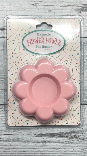 Lori Holt Calico Flower Power Magnetic Pin Holder
