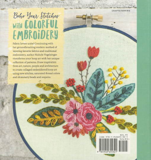 Boho Embroidery: The Pattern Collection Book