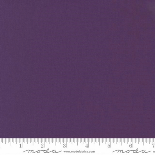 Moda BELLA Solids- Amethyst: Sold by the 1/2 yard.