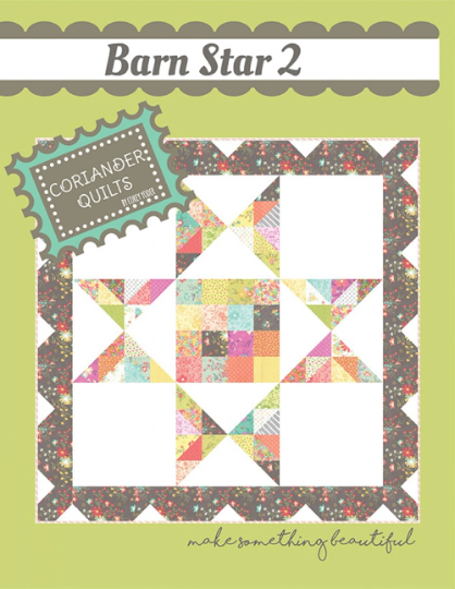 Barn Star 2 Quilt Pattern- Charm Pack Friendly