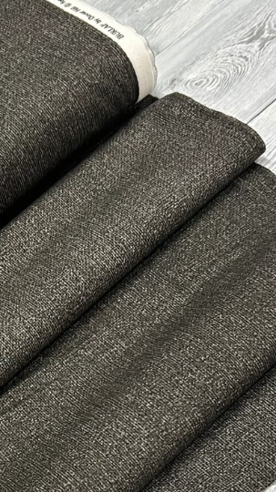 Burlap Basics- Charcoal: Sold By The 1/2 Yard- Cut Continuously